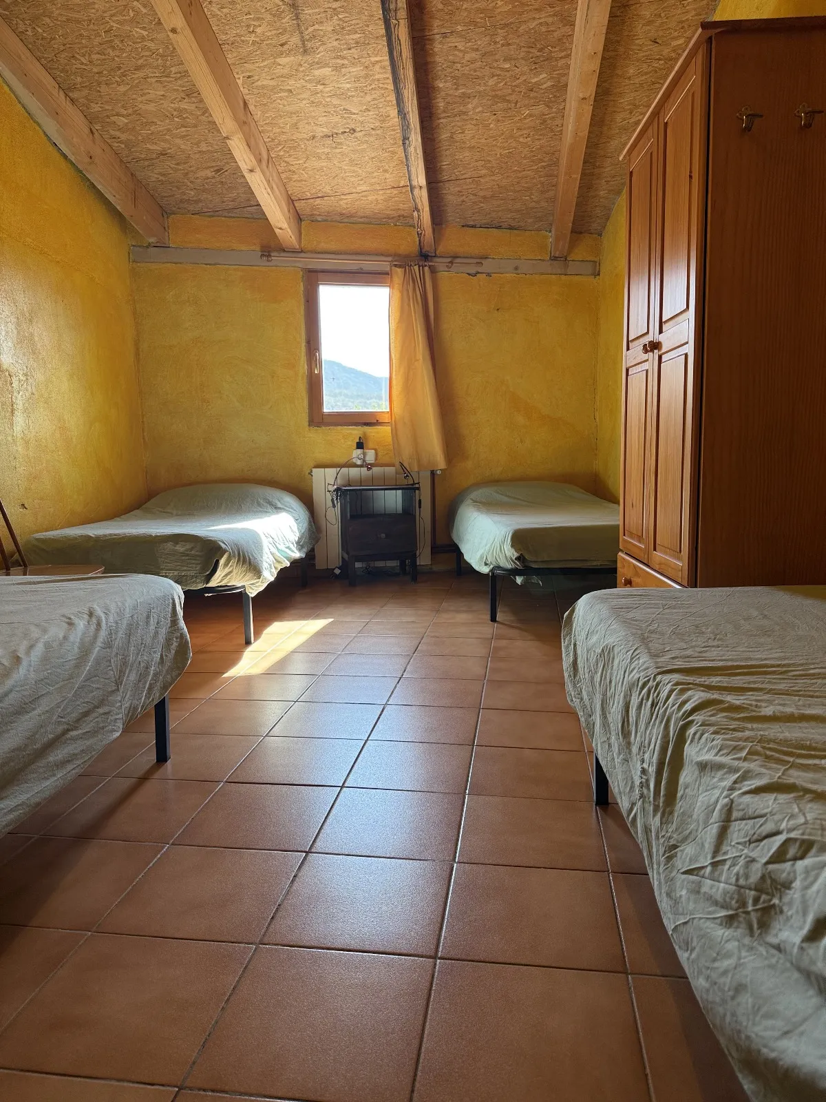 Habitación para 4 personas en el Pirineo
