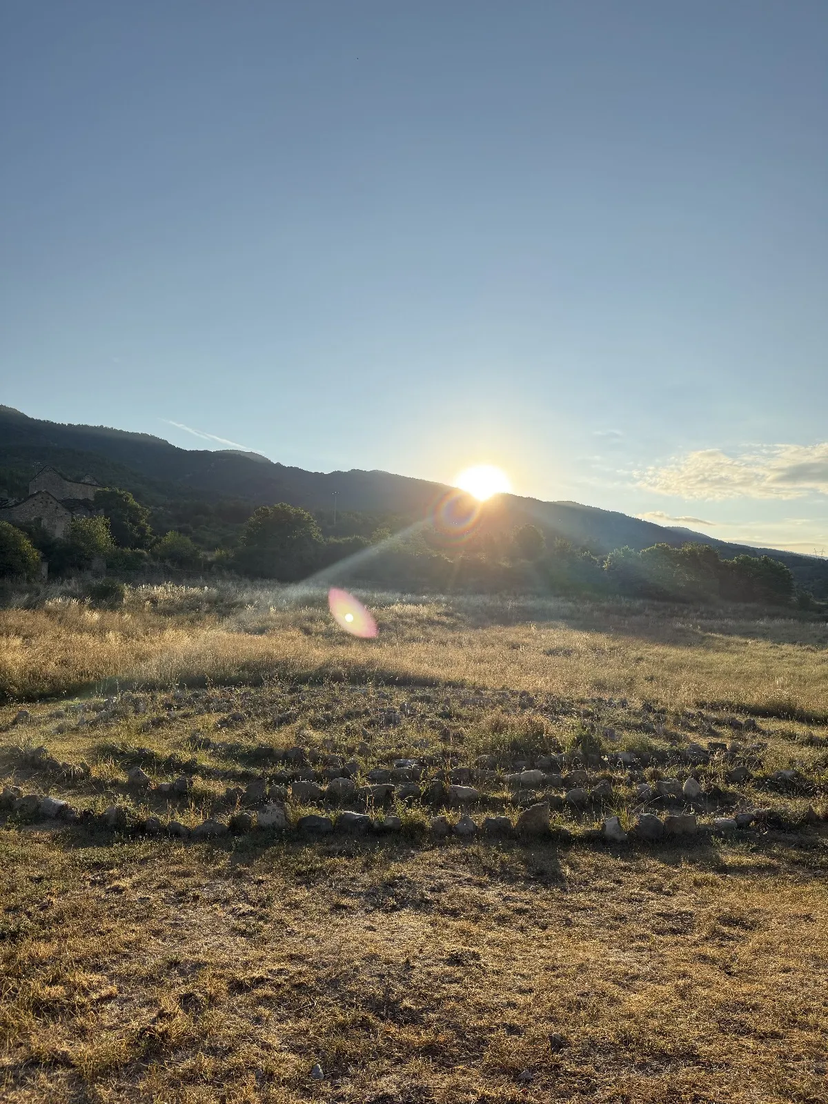 Atardecer en Gillué