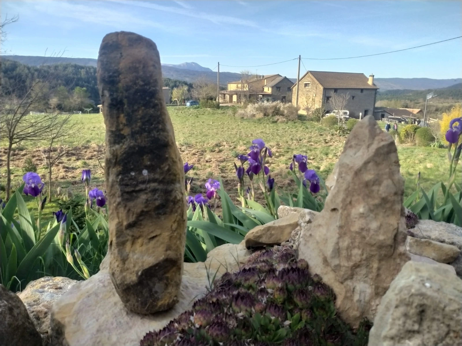 Paisaje rural en los alrededores de Casa Rural Gillué.